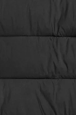 Chaleco negro Siena de capucha fija y detalles Polo Club