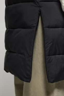 Chaleco negro Siena de capucha fija y detalles Polo Club