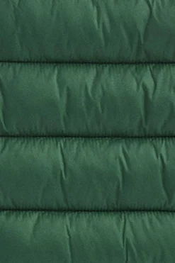 Chaleco ultralight verde botella con logo Rigby Go