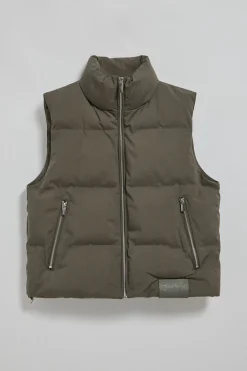Chaleco verde acolchado Nueva York con detalles Polo Club