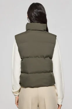 Chaleco verde acolchado Nueva York con detalles Polo Club