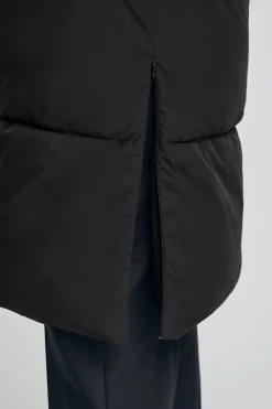 Chaqueta Anne negra con logo Polo Club