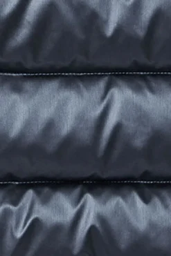 Chaqueta azul efecto brillo Golden de capucha extraíble y detalles Polo Club