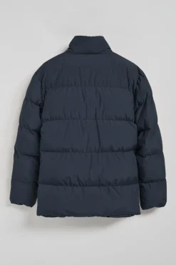 Chaqueta azul marino Slope acolchada con detalles Polo Club