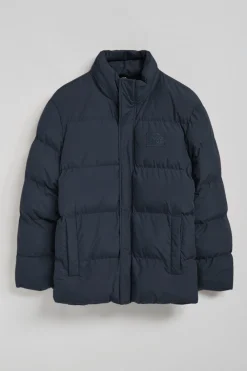 Chaqueta azul marino Slope acolchada con detalles Polo Club