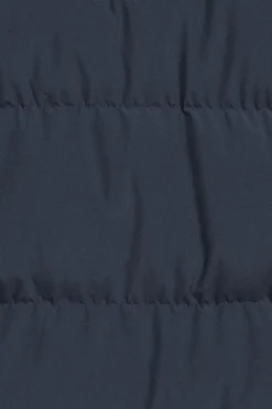 Chaqueta azul marino Slope acolchada con detalles Polo Club