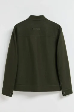 Chaqueta bomber Exeter caqui con detalles Polo Club