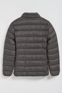 Chaqueta Chase ultralight gris oscuro con parche Rigby Go