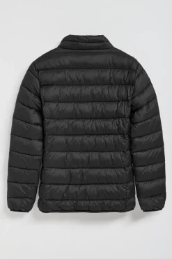 Chaqueta Chase ultralight negra con bordado Rigby Go