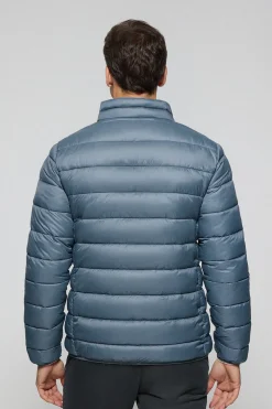 Chaqueta Chase ultralight azul denim con parche Rigby Go