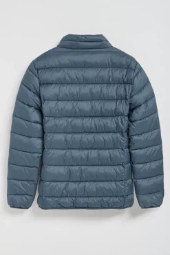 Chaqueta Chase ultralight azul denim con parche Rigby Go
