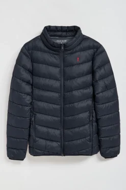 Chaqueta Chase ultralight azul marino con bordado Rigby Go