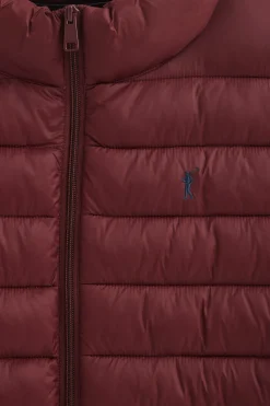 Chaqueta Chuck Embroidery granate con logo Rigby Go