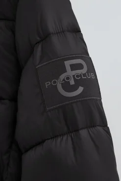 Chaqueta Ciro negro con logo Polo Club