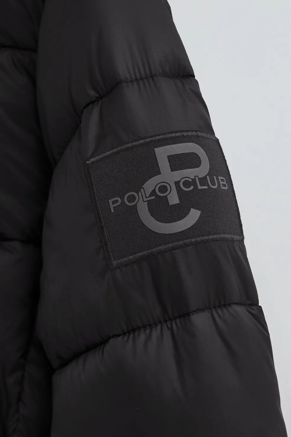 Chaqueta Ciro negro con logo Polo Club