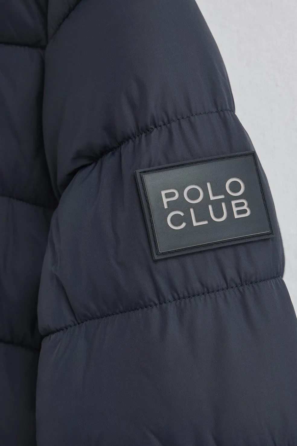 Chaqueta Comet azul marino con logo Polo Club
