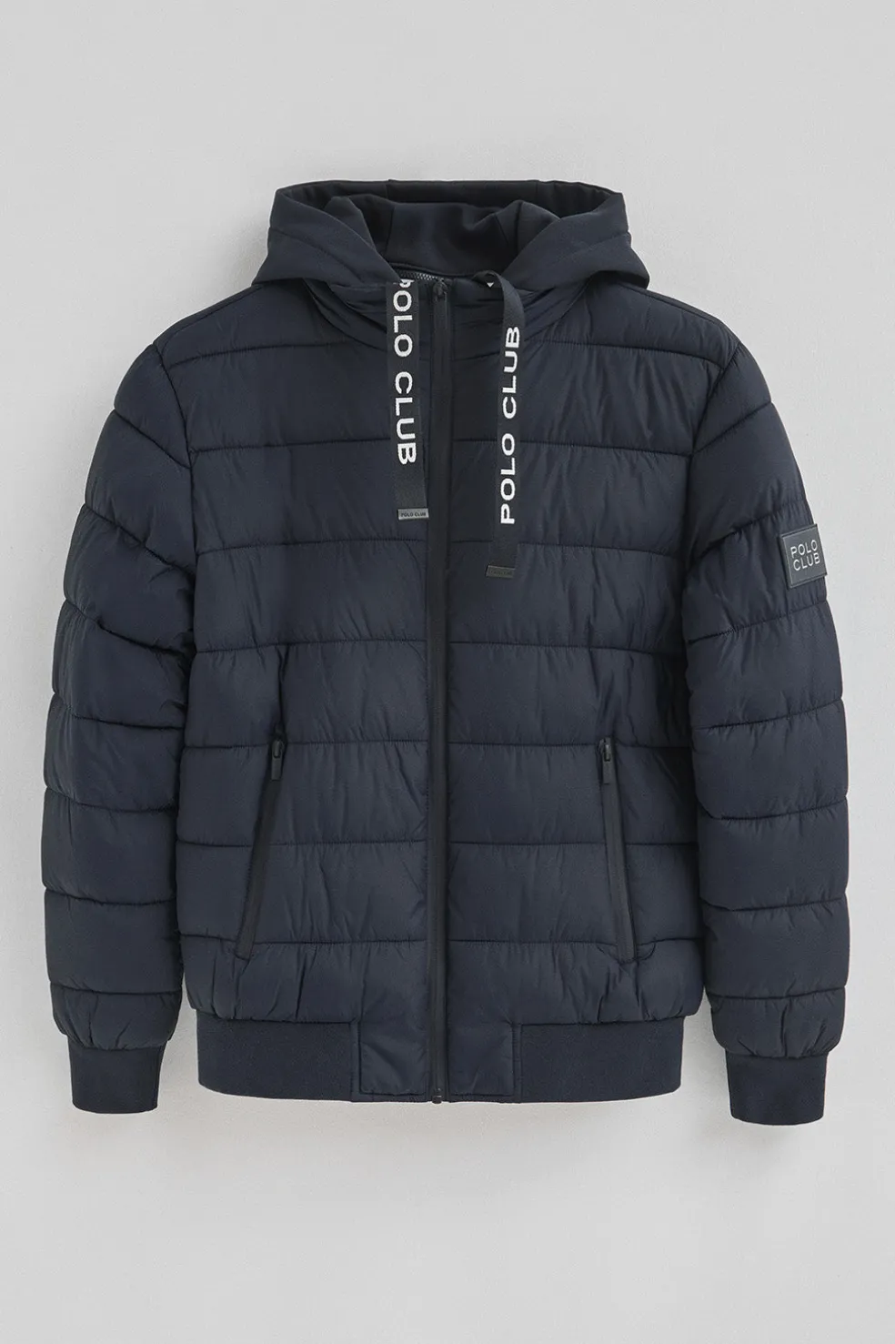 Chaqueta Comet azul marino con logo Polo Club