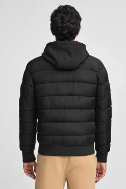 Chaqueta Comet negra con logo Polo Club