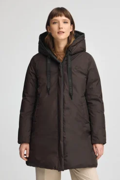 Chaqueta Gaia Reversible marrón con logo Polo Club