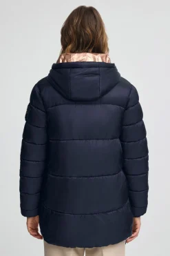 Chaqueta Ingrid azul marino con logo Polo Club