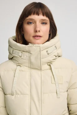 Chaqueta Iris color crudo con logo Polo Club