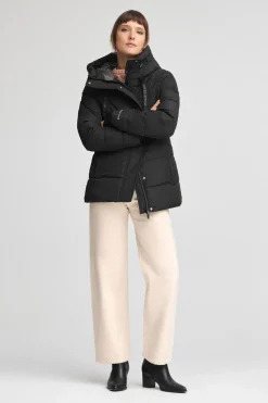 Chaqueta Iris negra con logo Polo Club