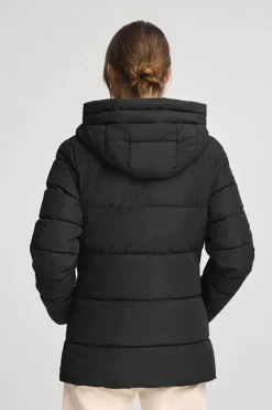 Chaqueta Iris negra con logo Polo Club