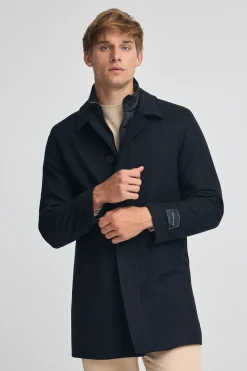 Chaqueta Jefrey azul marino con logo Polo Club