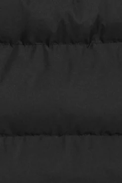 Chaqueta negra Midtown de capucha desmontable y detalles Polo Club