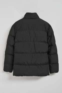 Chaqueta negra Slope acolchada con detalles Polo Club