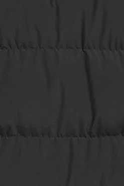 Chaqueta negra Slope acolchada con detalles Polo Club