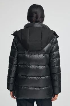 Chaqueta Ofelia negra con logo Polo Club