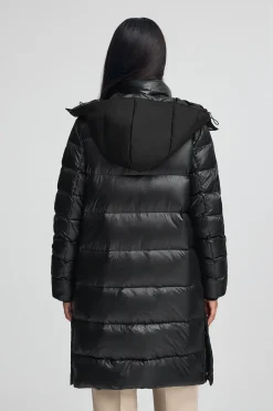 Chaqueta Olena negra con logo Polo Club