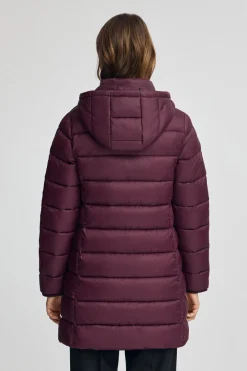 Chaqueta Salima Embroidery color borgoña con logo Rigby Go