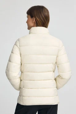 Chaqueta Salma Embroidery color crudo con logo Rigby Go