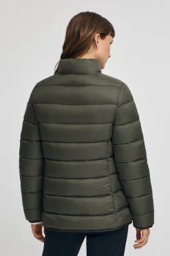 Chaqueta Salma Embroidery verde bosque con logo Rigby Go