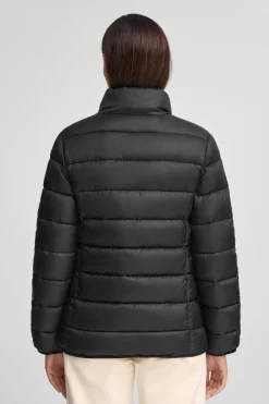 Chaqueta Salma Embroidery negro con logo Rigby Go