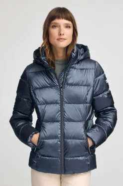 Chaqueta Silvon azul con logo Polo Club