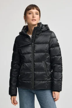 Chaqueta Silvon negra con logo Polo Club