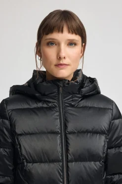 Chaqueta Silvon negra con logo Polo Club
