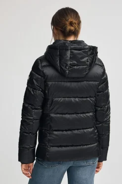 Chaqueta Silvon negra con logo Polo Club