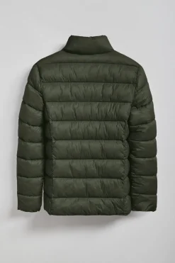 Chaqueta ultralight Susanne color verde con parche Rigby Go