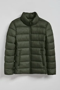 Chaqueta ultralight Susanne color verde con parche Rigby Go