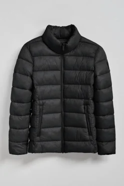 Chaqueta ultralight Susanne negra con parche Rigby Go