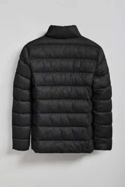 Chaqueta ultralight Susanne negra con parche Rigby Go