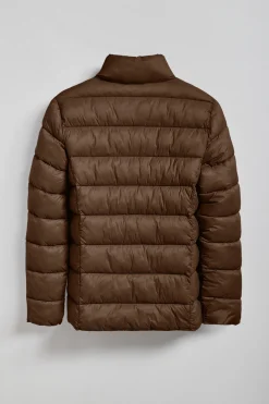 Chaqueta ultralight Susanne marrón con parche Rigby Go