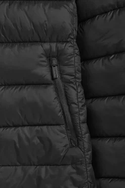 Chaqueta ultralight Susanne negra con bordado Rigby Go