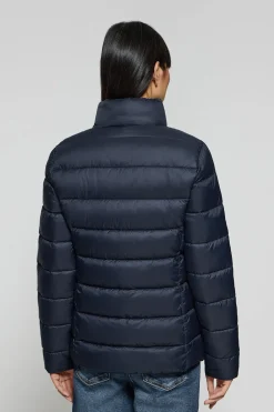 Chaqueta ultralight Susanne azul marino con parche Rigby Go