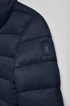 Chaqueta ultralight Susanne azul marino con parche Rigby Go