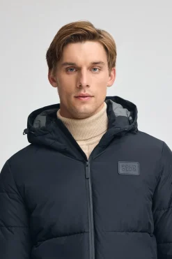 Chaqueta Val Thorens azul marino con logo Polo Club